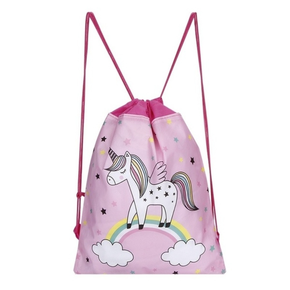 🦃HP🦃Unicorn School Bag  Drawstring Bag Childs